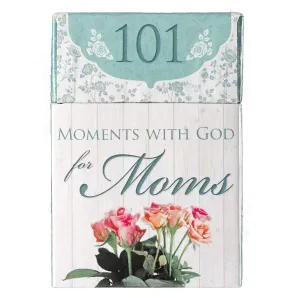 101 Moments with God for Moms, Inspirational Scripture Cards to Keep or Share (Boxes of Blessings) Hardcover  Box set, February 3, 2016