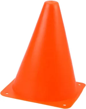 6Pcs Training Cones for Soccer Football Rugby Outdoor Sports Obstacles for Activities Highly Visible Markers for Drills and Games Orange