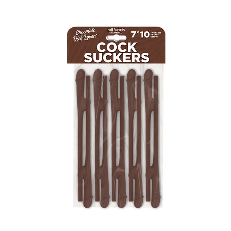 Add Fun and Flavor to Your Party with Chocolate Lover's Pecker Straws!
