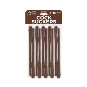 Add Fun and Flavor to Your Party with Chocolate Lover's Pecker Straws!
