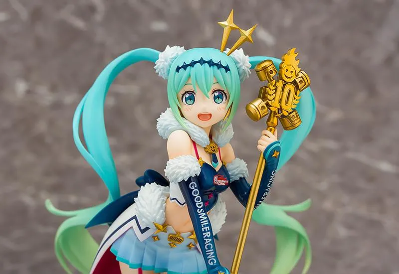 AQUAMARINE Hatsune Miku GT Project Racing Miku 2018: Challenging to the TOP