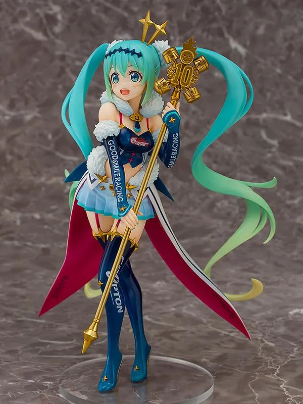 AQUAMARINE Hatsune Miku GT Project Racing Miku 2018: Challenging to the TOP