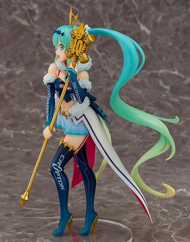 AQUAMARINE Hatsune Miku GT Project Racing Miku 2018: Challenging to the TOP