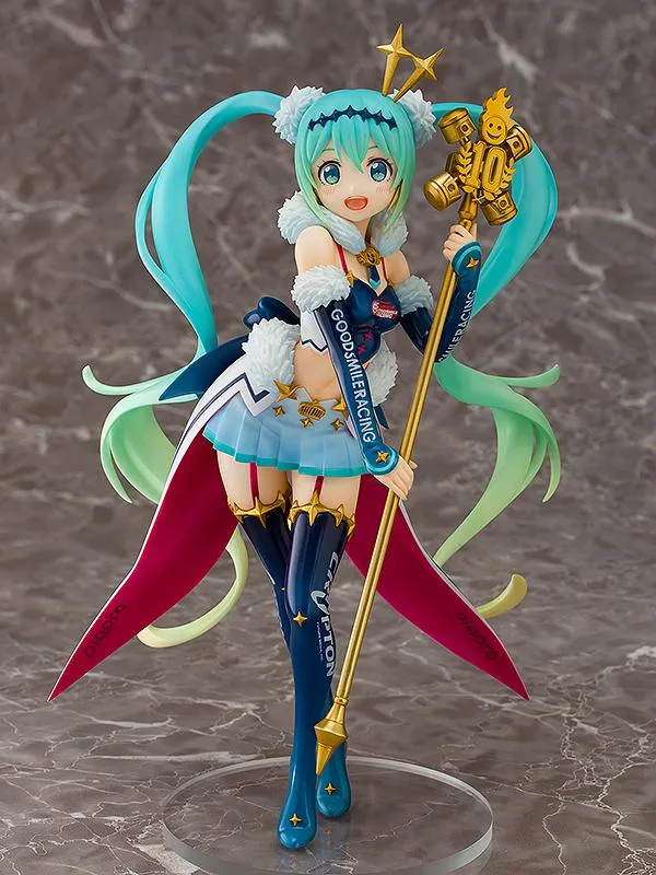 AQUAMARINE Hatsune Miku GT Project Racing Miku 2018: Challenging to the TOP