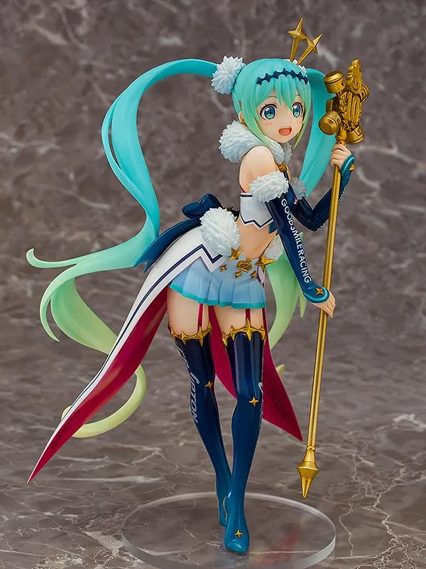 AQUAMARINE Hatsune Miku GT Project Racing Miku 2018: Challenging to the TOP