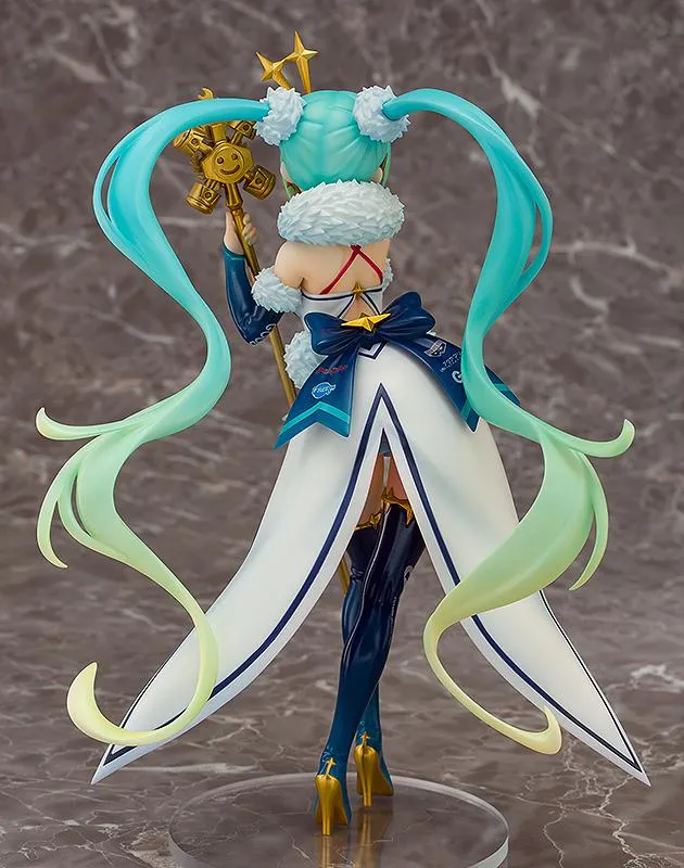 AQUAMARINE Hatsune Miku GT Project Racing Miku 2018: Challenging to the TOP