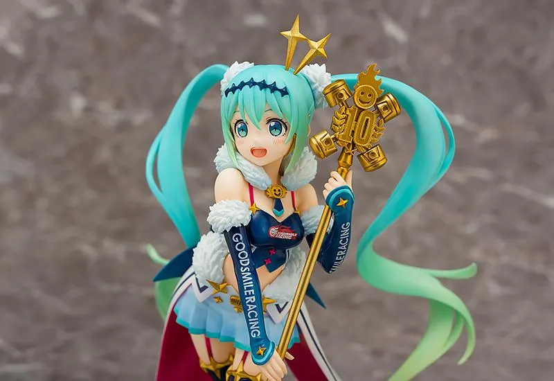 AQUAMARINE Hatsune Miku GT Project Racing Miku 2018: Challenging to the TOP