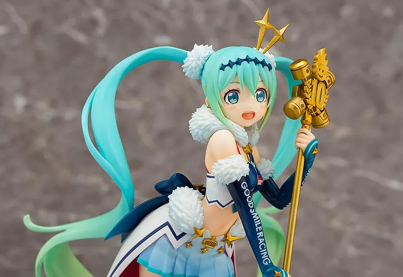 AQUAMARINE Hatsune Miku GT Project Racing Miku 2018: Challenging to the TOP