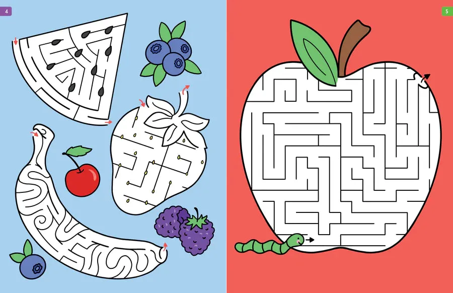 challenging mazes for clever kids