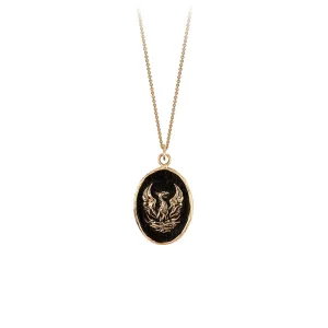Fire Within 14K Gold Talisman