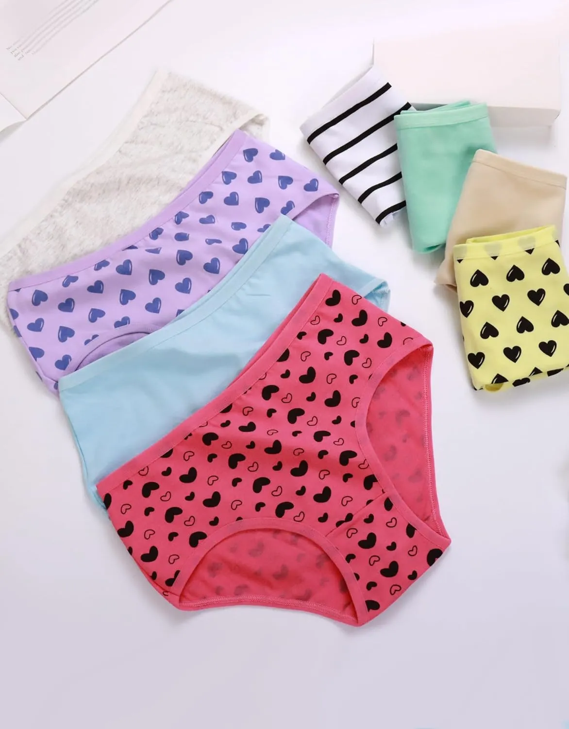 Girls Underwear Comfortable Panties for Teens Girls Briefs