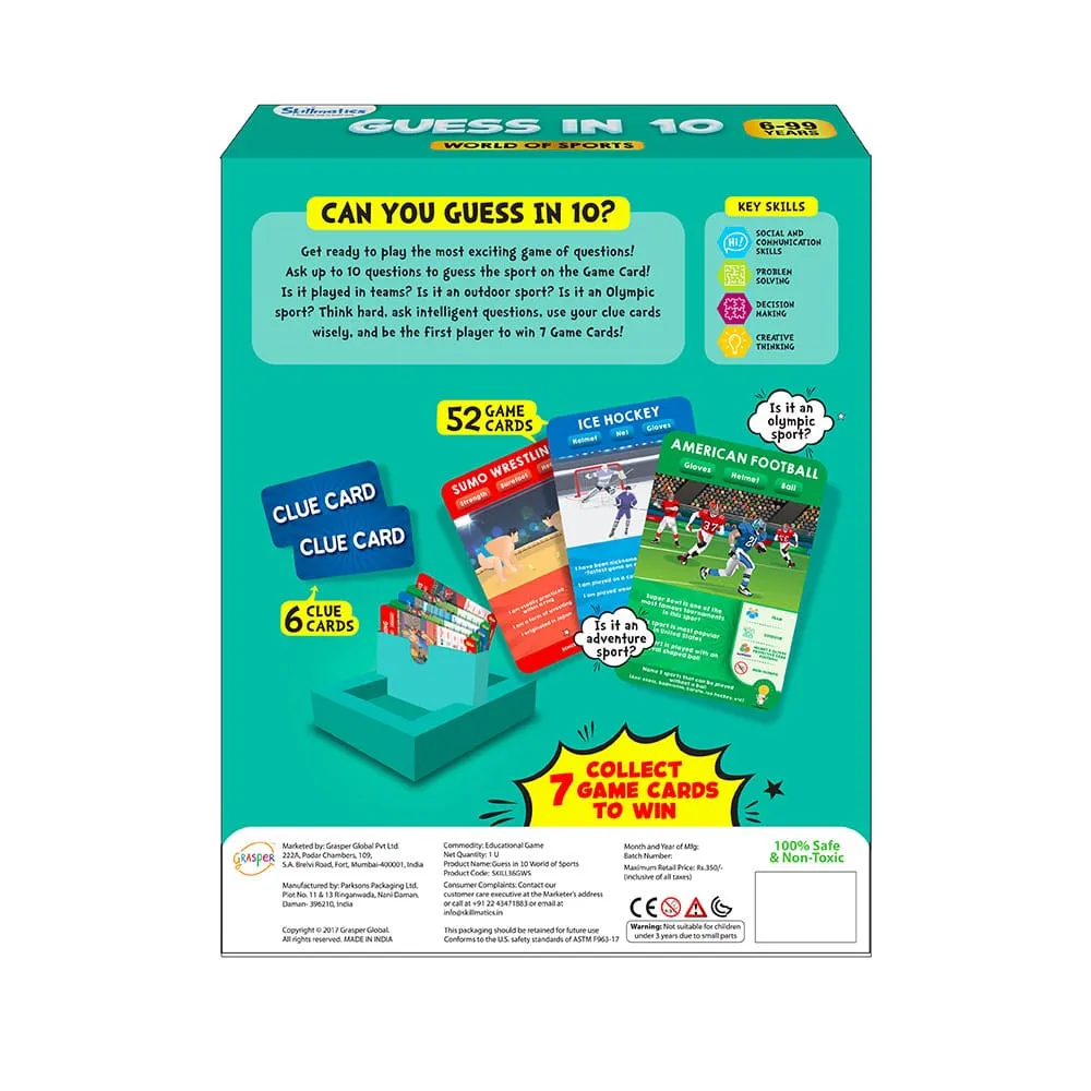 Guess in 10 World Of Sports - Kids Learn about 52 Sports Played Around the World