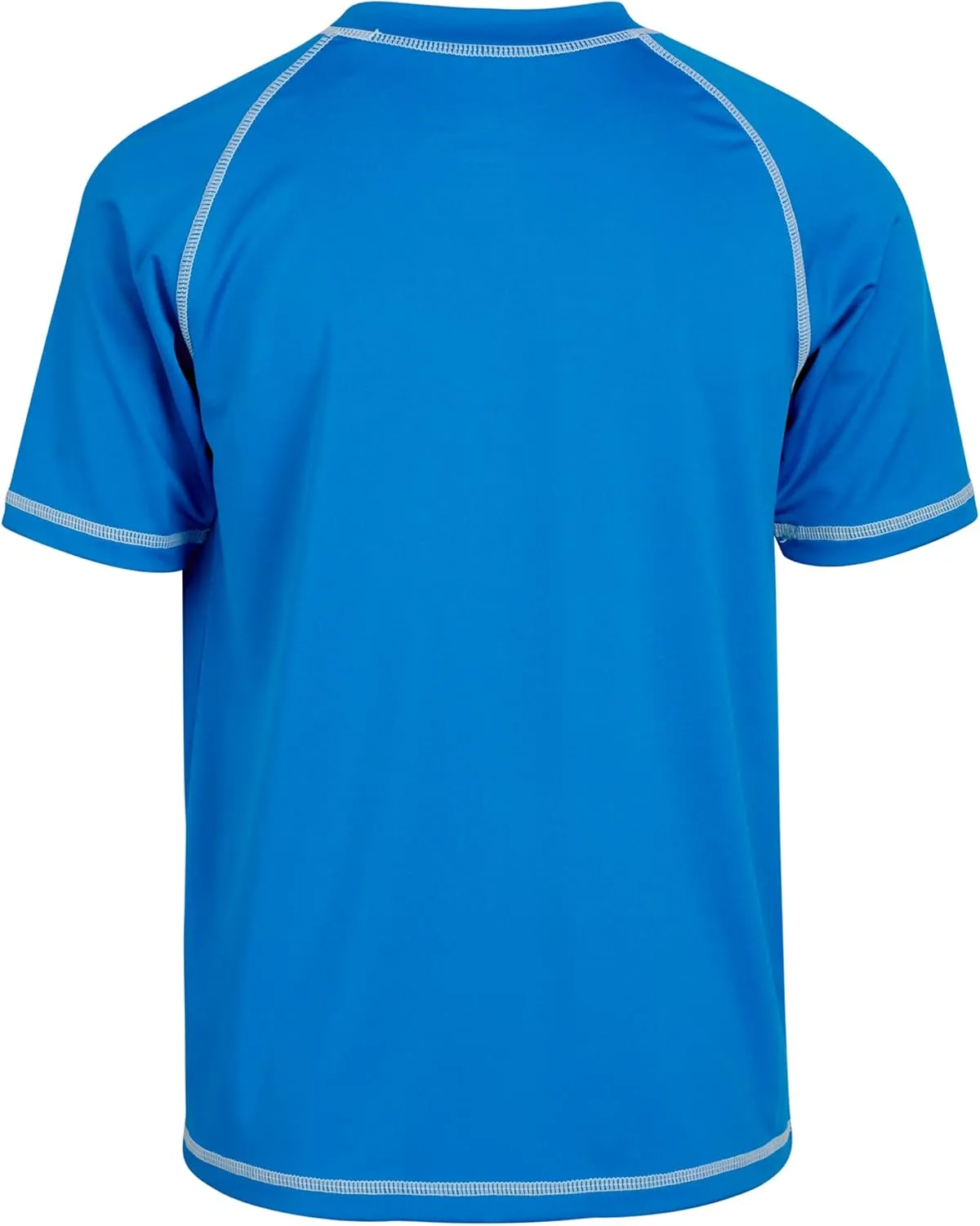iXtreme Boys Rash Guard - UPF50  Short Sleeve Swim Shirts for Boys - Quick Dry Swimwear for Infant Toddler & Big Boy (12M-18)