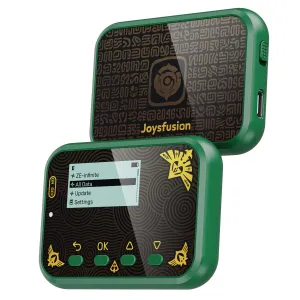 Joysfusion NFC Emulator, Store 3000 NFC Data, Support Ulimited Scan, 1.2" Screen, Easy Button Controls, Rechargeable for Endless Play, Compatible with 50  Games (Green)