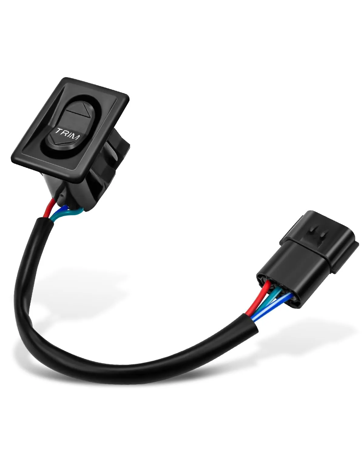 Outboard Power Trim Tilt Switch Compatible with Mercury Outboard 25-400HP Mariner Outboard 50-300HP 1999-Up, Bottom Rear Cowl Trim Tilt Switch Replace 87-8569901 87-896620001 87-8M0042300