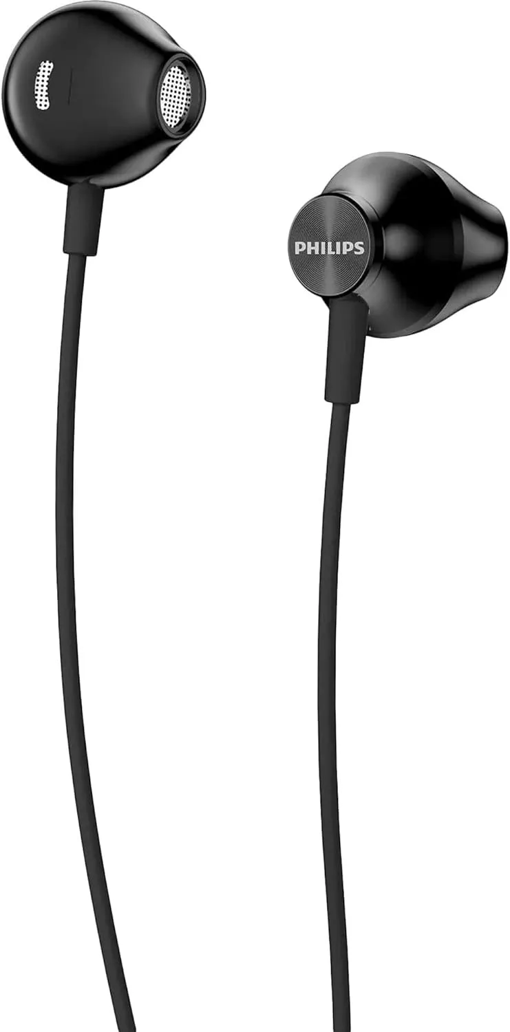PHILIPS Wired Earbuds, in Ear Headphones, Powerful Bass, Lightweight, Wired Earphones, Ear Buds Wired