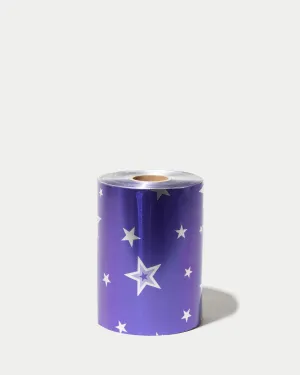 Playful Purple Stars - Smooth Roll