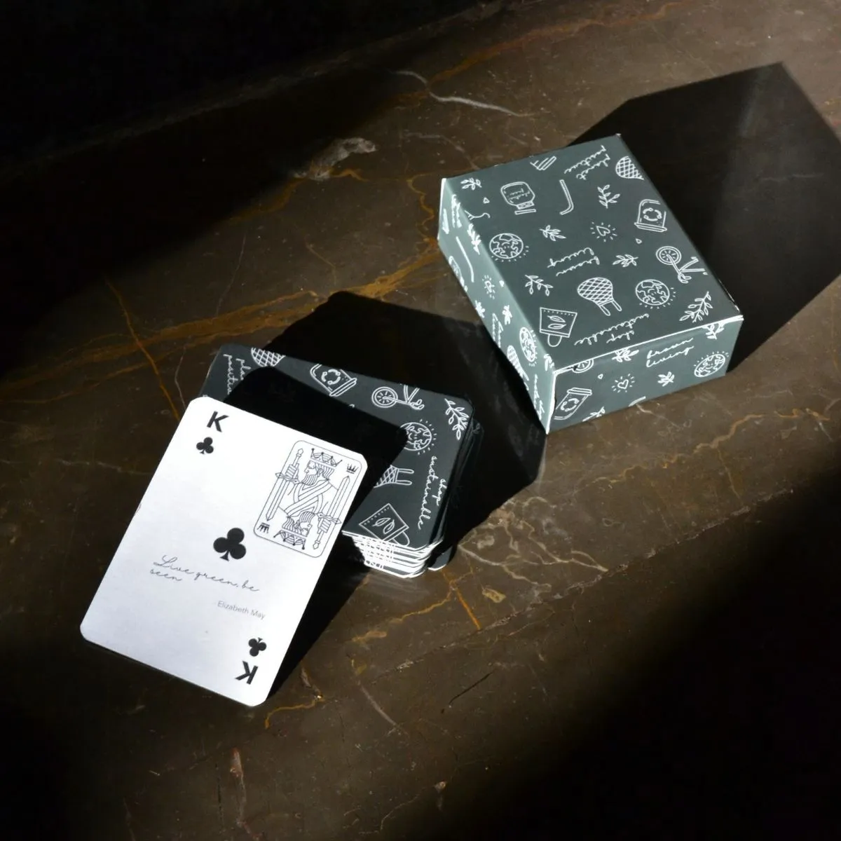 Premium Handmade Eco Playing Cards Set | Travel Games | Party Games
