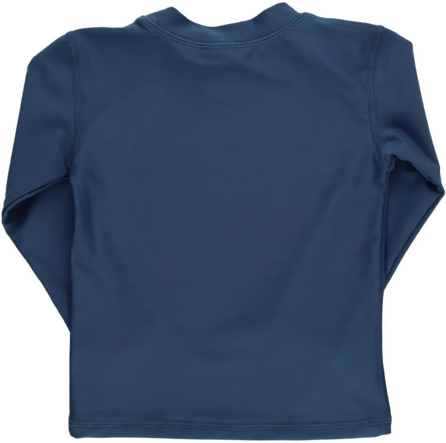 RUGGEDBUTTS Baby/Toddler Boys Long Sleeve Rash Guard Swim Shirt w/UPF 50 