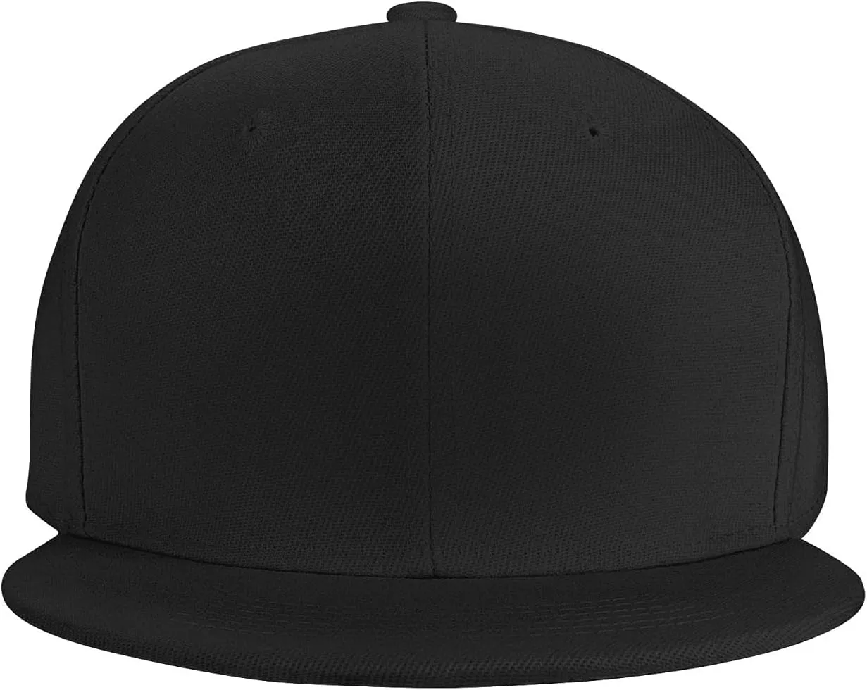 Snapback Hats for Men Women Custom Hat Flat Bill Baseball Cap Personalized Text Image Logo